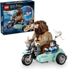 Resim LEGO® Harry Potter™ Hagrid™ ve Harry’nin Motosiklet Yolculuğu 76443 - 9 Yaş ve Üzeri Koleksiyonluk Yaratıcı Oyuncak Yapım Seti (617 Parça) 
