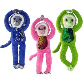 Resim Süslü Maymunlar Peluş Oyuncak 45 cm 1 adet 