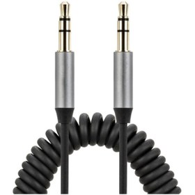 Resim Griffin Spiral Araç Ses Aktarım Kablosu Aux Kablo 2/3Mm-Siyah 