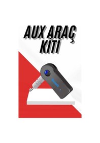 Resim Nm-store Tüm Cihazlara Uyumlu Bluetooth Aux Araç Kiti Siyah 