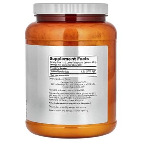 Resim NOW Foods Sports Micronized Creatine Monohydrate 1 kg 
