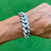 Resim RICH KING BAGUETTE BRACELET (Gold Plated) 