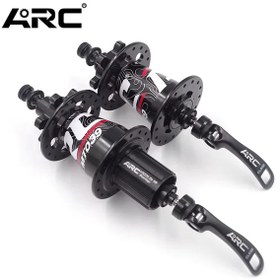 Resim ARC MT-039 32H QR HG Dağ Bisikleti Göbek Seti Siyah 