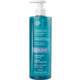 Resim Ducray Keracnyl Gel Akne Karşıtı Temizleyici Jel 400 ml 