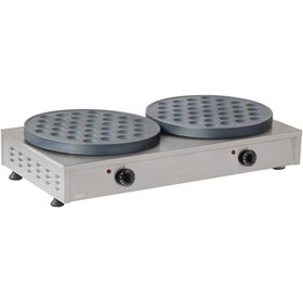 Resim OMAKE Teflon 37 Bölmeli Çiftli Pankek Makinesi, Elektrikli 