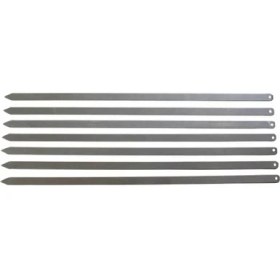 Resim 12 Adet Profesyonel Metal Kıyma Şiş (Adana-Urfa-Antep Kebap Şişi) 