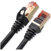 Resim 10 Metre Cat7 Patch Kablo - Cat 7 Stp Ethernet Kablosu - 10Gbps 