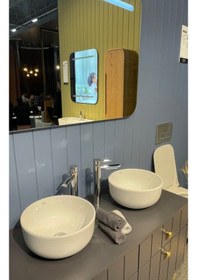 Resim Turkuaz Seramik Cerastyle Aqua 33 CM Pedikür Lavabo 