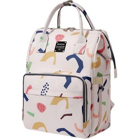 Resim Moveevo 2022 Yeni Büyük Kapasiteli Su Geçirmez Sırt Çantası - Anne Ve Bebek Çantası, Moda Ve Fonksiyonel Tasarım Çok Renkli 