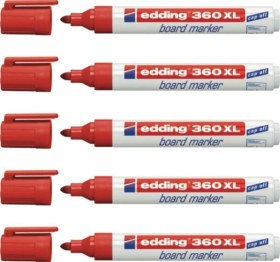 Resim 360 Xl Tahta Kalemi 5 Adet Kırmızı 