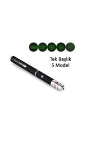 Resim SiHako Yeşil Pointer 3000 Mw 15 Km Etkili (Tek Başlık 5 Model) 