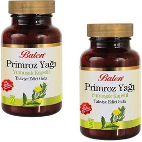 Resim Balen Primroz Yağı Kapsül (Çuha Çiçeği) 650 MG 90 Kapsül 2 Adet 