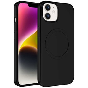 Resim cep312 Apple Iphone 12 Için Uyumlu Kılıf Magsafe Wireless Kablosuz Şarj Özellikli Destekli Plas Kapak 
