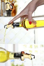 Resim LOVYCO Gold Sızdırmaz 3'lü Yağdanlık Tıpası (yağdanlık başlığı, tapa, tıpa, kapaklı şişe ucu) 