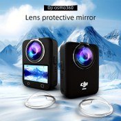 Resim DJI OSMO 360° Koruyucu Lens - DJI Osmo Action Kamera, DJI Osmo Pocket ve DJI Osmo Mobile için Uyumlu, 9H Sertlikte Çizilmeye Dayanıklı, Şok Dirençli, Buğu, Çizik, Leke, Parmağız Izlari, Parlama Yansımaya Karşı Kavrama Tutuş Özellikleriyle Vloglamak, Seyahat, Spor ve Aksiyon Görüntüleri İçin Ideal 
