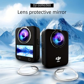 Resim DJI OSMO 360° Koruyucu Lens - DJI Osmo Action Kamera, DJI Osmo Pocket ve DJI Osmo Mobile için Uyumlu, 9H Sertlikte Çizilmeye Dayanıklı, Şok Dirençli, Buğu, Çizik, Leke, Parmağız Izlari, Parlama Yansımaya Karşı Kavrama Tutuş Özellikleriyle Vloglamak, Seyahat, Spor ve Aksiyon Görüntüleri İçin Ideal 