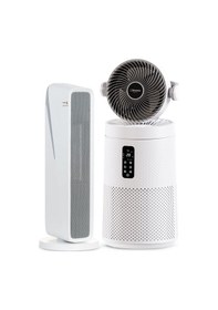 Resim Xenon Smart Akıllı Hava Isıtıcı Ve Fanlı Aromaterapi Özellikli Hepa13 Filtreli Sessiz Hava Temizleyici Seti 