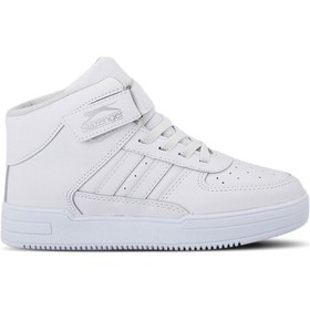 Resim Slazenger NICOLA I Çocuk Cırt Cırtlı Beyaz Günlük Spor Ayakkabısı 