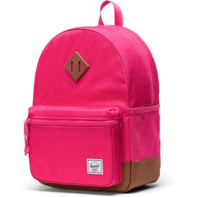 Resim Herschel Heritage™ Çocuk | Su İtici Kumaş Sırt Çantası, 15 L - Macenta - Taba / OS 