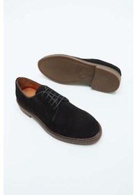 Resim Tamer Tanca Erkek Hakiki Deri Siyah Süet Casual Ayakkabı 183 27456 Erk Ayk Sk23/24 Sıyah Suet Siyah 