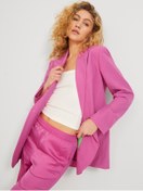 Resim Jjxx Bayan Pembe Renk Kruvaze Blazer Ceket 12200590 Pembe 