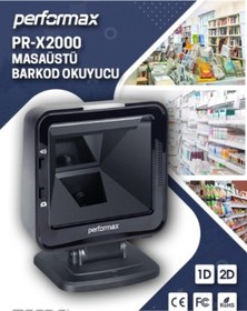 Resim Performax Pr-x2000 1d Masaüstü Barkod Okuyucu Usb 