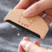 Resim 1 adet Taşınabilir Lint Temizleyici Fuzz Tıraş Makinesi Kaşmir Tarak Tekrar Kullanılabilir Çift Taraflı Seyahat Fırçası, Giysiler ve Mobilyalarda Lint Pet Saç Tozu Gidermek İçin Fırça Aracı, Pilling Giyim Yünler Atkılar Yün Pantolon Bakımı 