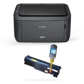 Resim LBP6030B Dolan Tonerli Lazer Yazıcı+BK Muadil Toner 
