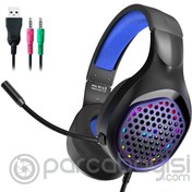 Resim Xmowi R1 Mikrofonlu RGB Oyuncu Kulaklığı 