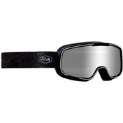 Resim Dancemonkey Mat Yüz Bantlı Motokros Gözlükleri-gümüş 