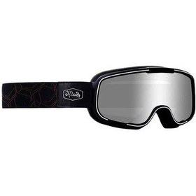 Resim Dancemonkey Mat Yüz Bantlı Motokros Gözlükleri-gümüş 