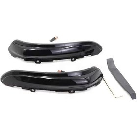 Resim Peugeot 208 2008 12-22 Citroen C3 İçin Dinamik Led Dönüş Sinyal Lambası Sıralı Dikiz Aynası Lambası - Daha Parlak Sinyal Lambaları - Kaiyi 