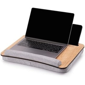 Resim STOREMAX -LS014 Minderli Laptop Sehpası (Meşe Gri) 1153473 