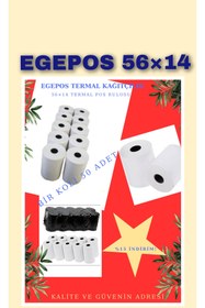 Resim ORPHAN Pos Rulosu 56x14 Yazarkasa Pos Rulosu 5 Paket (50 Adet) 