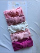 Resim Genel Markalar 5 Adet El Yapımı Ribana Kız Bebek Bandana 