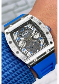 Resim Ferrucci Function, 3atm, Mavi Renk Silikon Kordon Erkek Kol Saati, Sdfer138 Mavi 