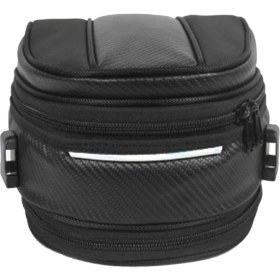 Resim Lnshop Motosiklet Kuyruk Koltuk Çantası Eyer Çantaları Su Geçirmez Spor Sırt Çantası Dayanıklı Siyah (Yurt Dışından) 