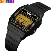 Resim Hanyang Siyah Altın Skmeı Marka Erkek Dijital Saat Chronograph Spor Elektronik Bilezik 50 M Su Geçirmez Erkek Kol Saati Çalar Saat Erkek Saatler (Yurt Dışından) 