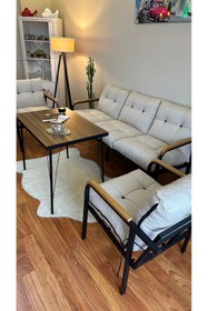 Resim MODERN Yıldız Oturma Takımı 3-1-1 Masa 