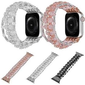 Resim Wondernest Watch Uyumlu Sones Serisi Saat Elmas Kordonlu İos Boncuklu Bileklik 6 44mm Zi 