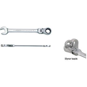 Resim Proxxon 23052 Mafsallı Cırcırlı Kombine Anahtar 15mm 