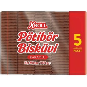 Resim Xroll Petibör Kakaolu Bisküvi 1 KG 