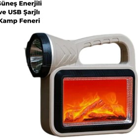 Resim Ronanna LED Solar Alev Işığı 