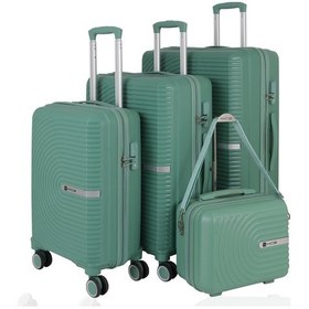 Resim Mçs Polipropilen 4lü Valiz Seti V374 S24sy1000083-set 10426 Su Yeşili 