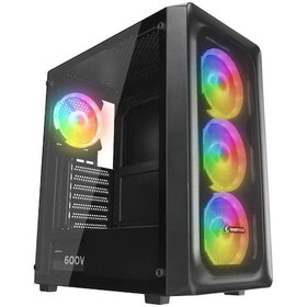 Resim Rampage Armor V2 600w 80plus Bronze Midt Atx Gamıng Kasa 
