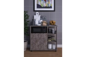 Resim Moka Park AVM Bozlale Mikro Dalga Fırın Dolabı Çok Amaçlı Dolap 