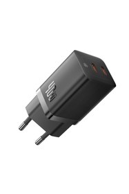 Resim Baseus GaN5 Pro C+C 40W Şarj Cihazı-Siyah 