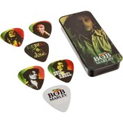 Resim Jim Dunlop Bob Marley Rasta 6lı Pena Seti (Medium) 