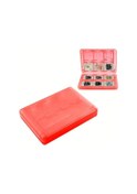 Resim Gateesat Nintendo 3ds Oyun Kartı Kutusu - 28 Li Taşınabilir Kırmızı Kılıf 