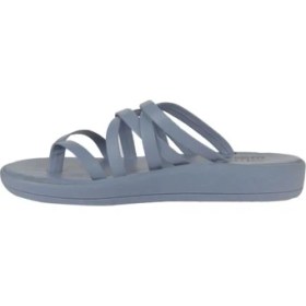 Resim Bueno Shoes Mavi Deri Kadın Parmak Arası Terlik 01WY2317 01WY2317 